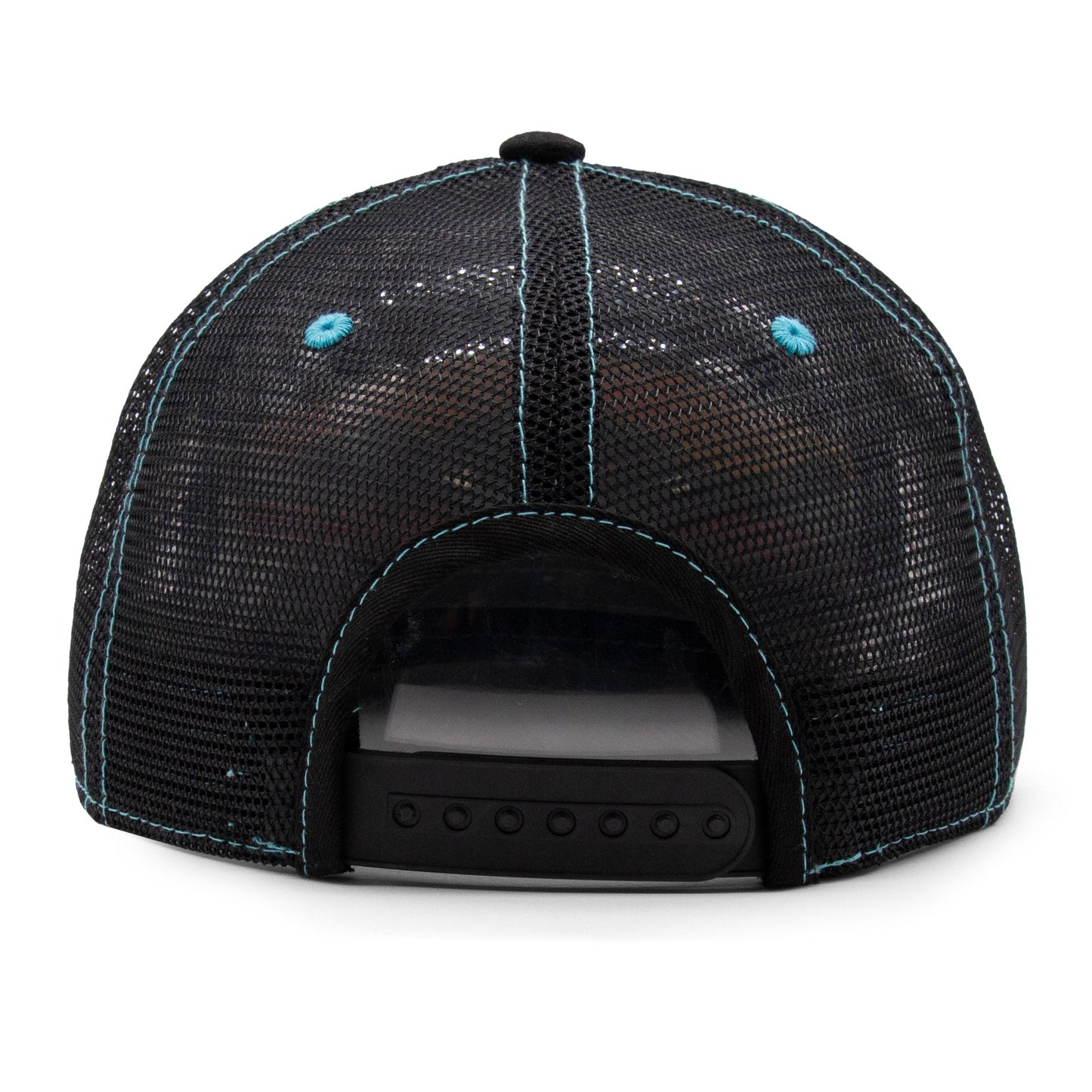 Adult Summer Strokes Camper Hat royal back view
