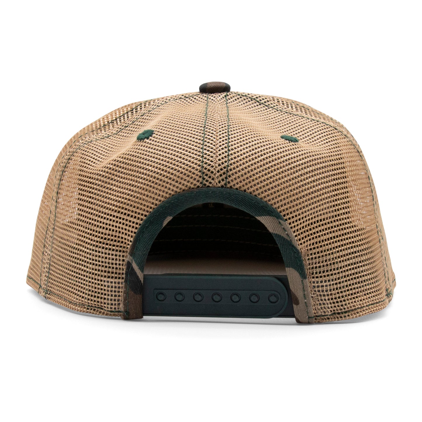 Kids Bigfoot Flat Bill Hat royal back view