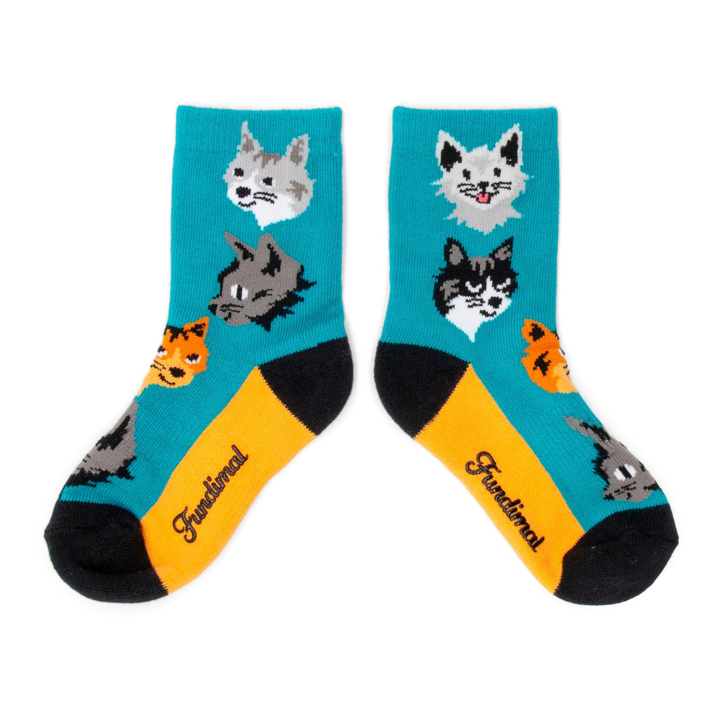 Kids Cats Socks royal