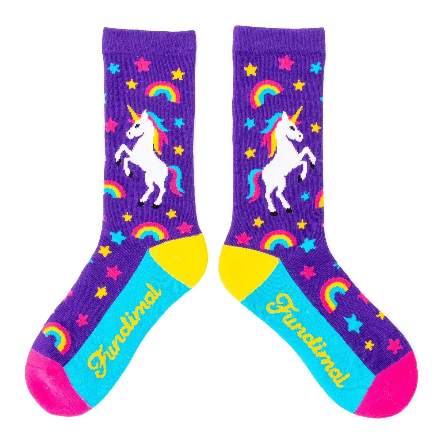 Big Kids Unicorn Socks royal