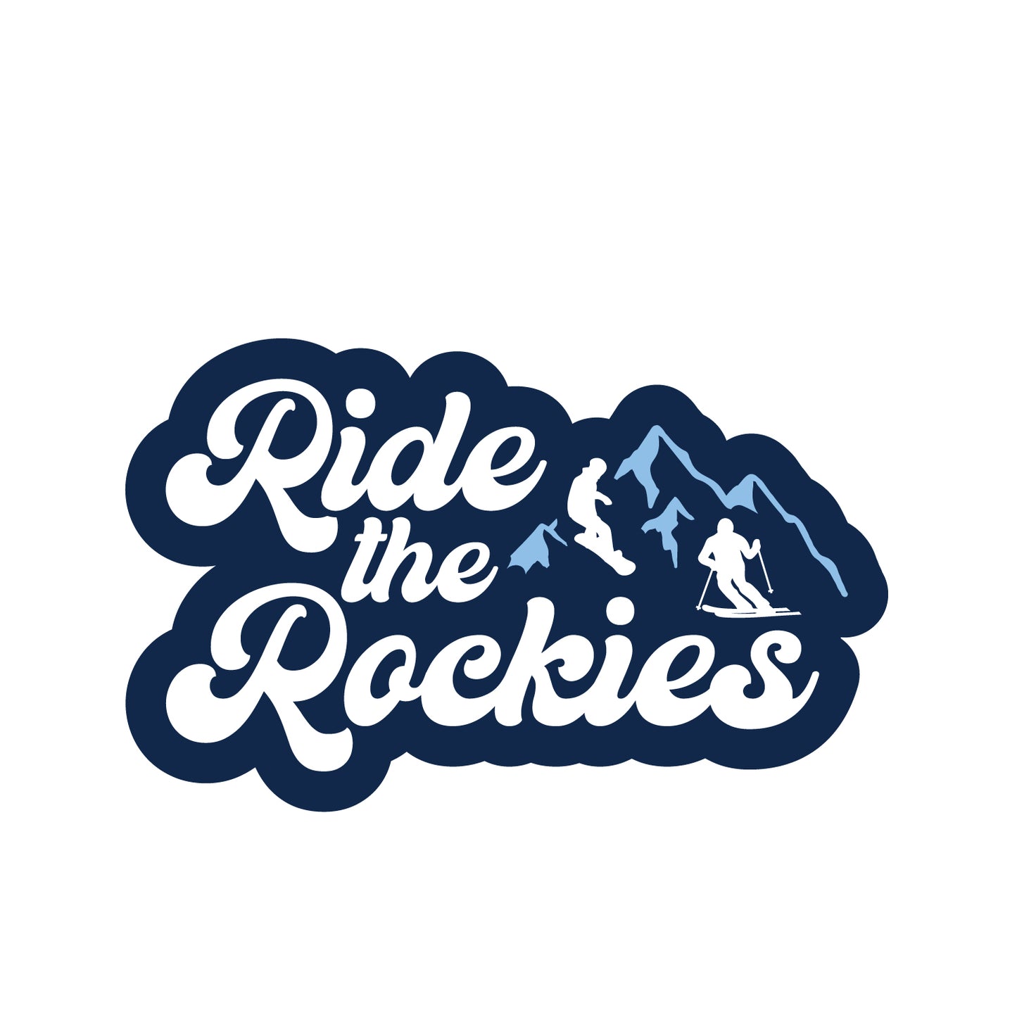 Ride the Rockies Sticker