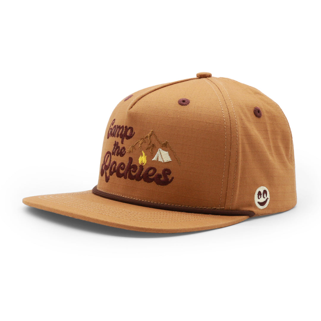 Camp the Rockies Rope Hat royal left side view