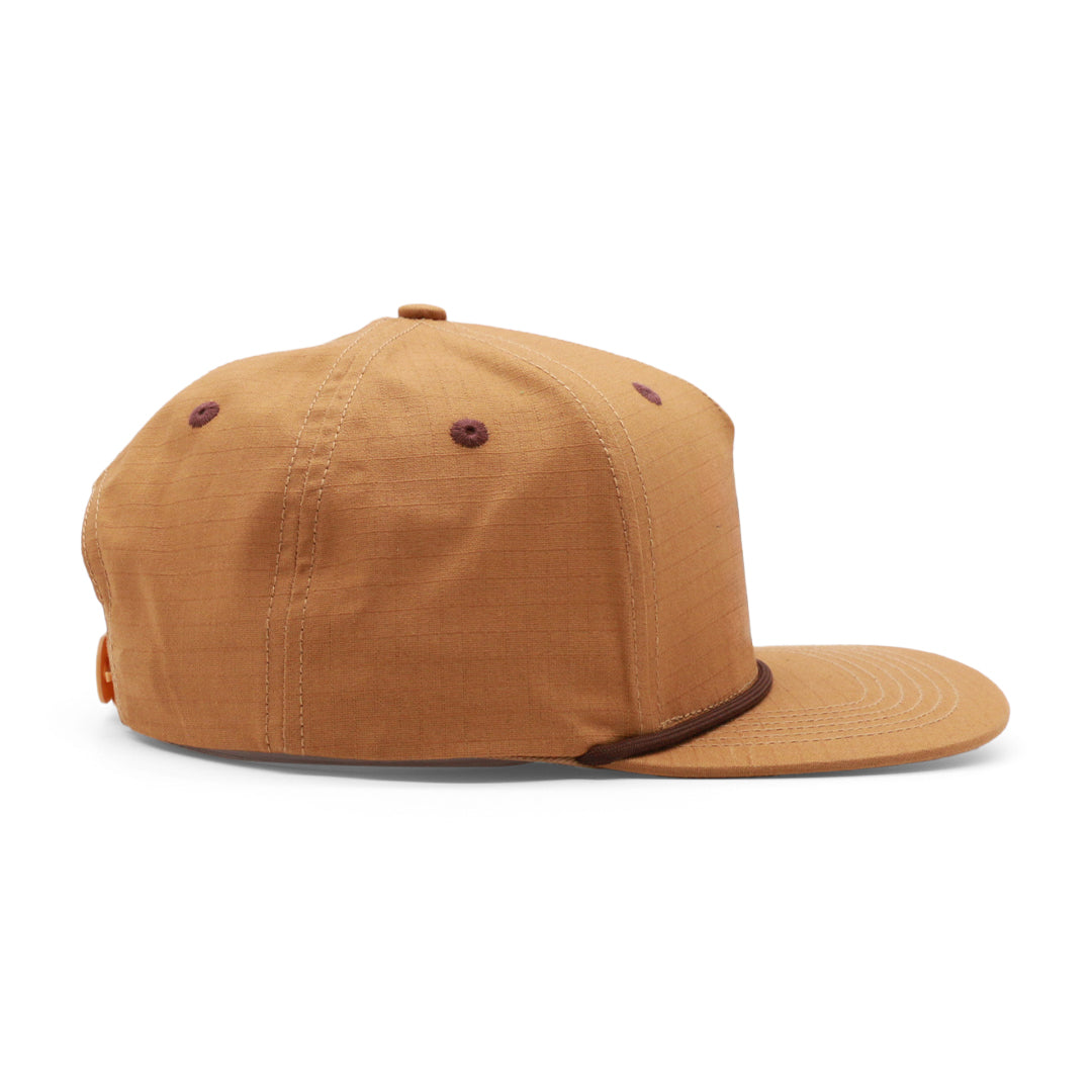 Camp the Rockies Rope Hat royal angled back view