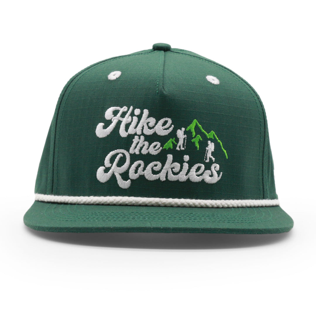 Hike the Rockies Rope Hat royal front view