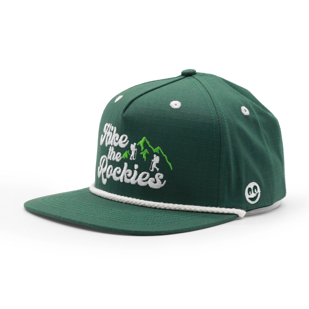 Hike the Rockies Rope Hat royal left side view