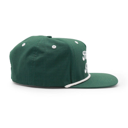 Hike the Rockies Rope Hat royal angled back view