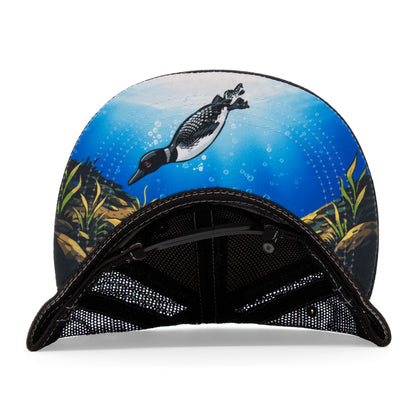 Adult Loon Flat Bill Hat