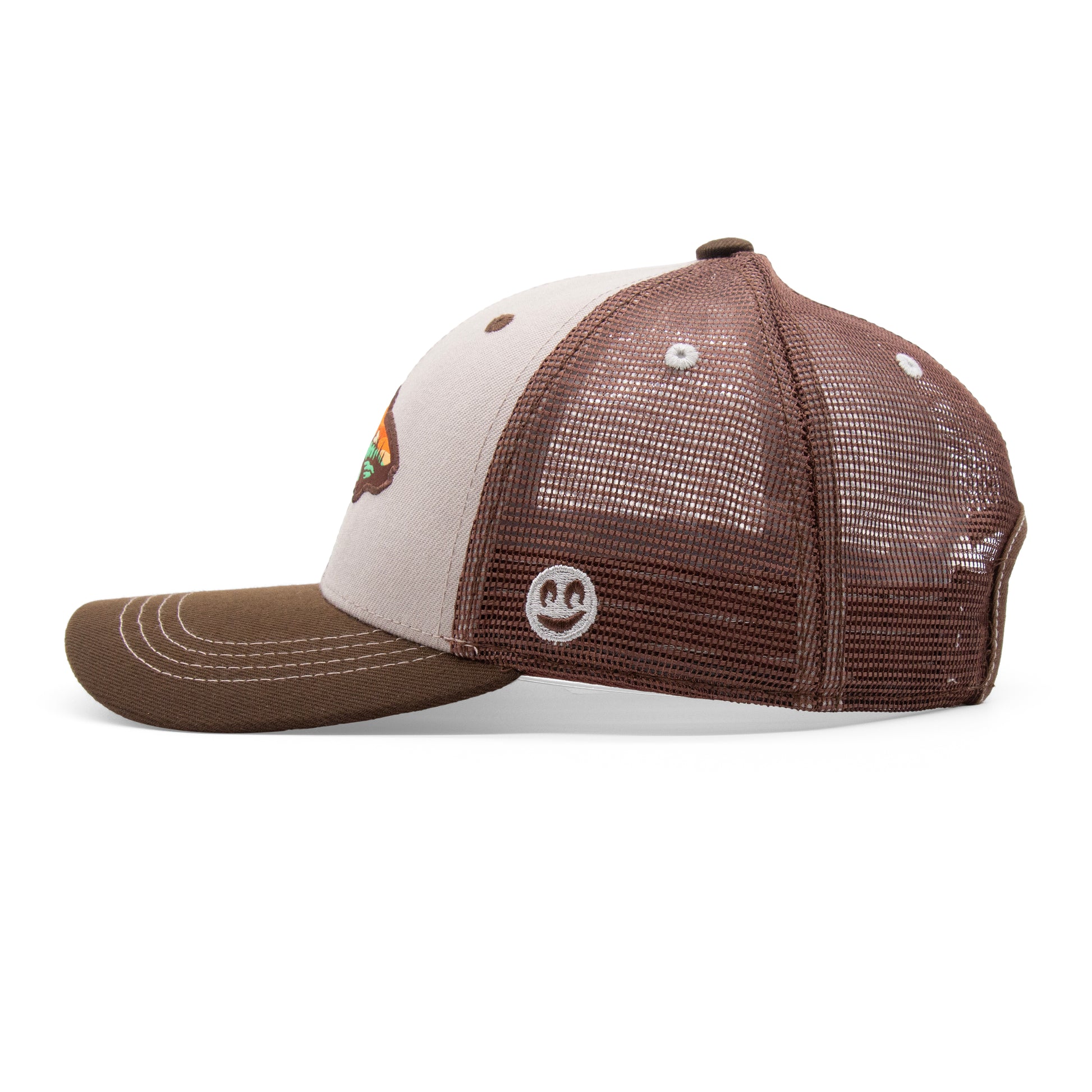 Adult Trout Stream Low Pro Curved Bill Hat - Left Side