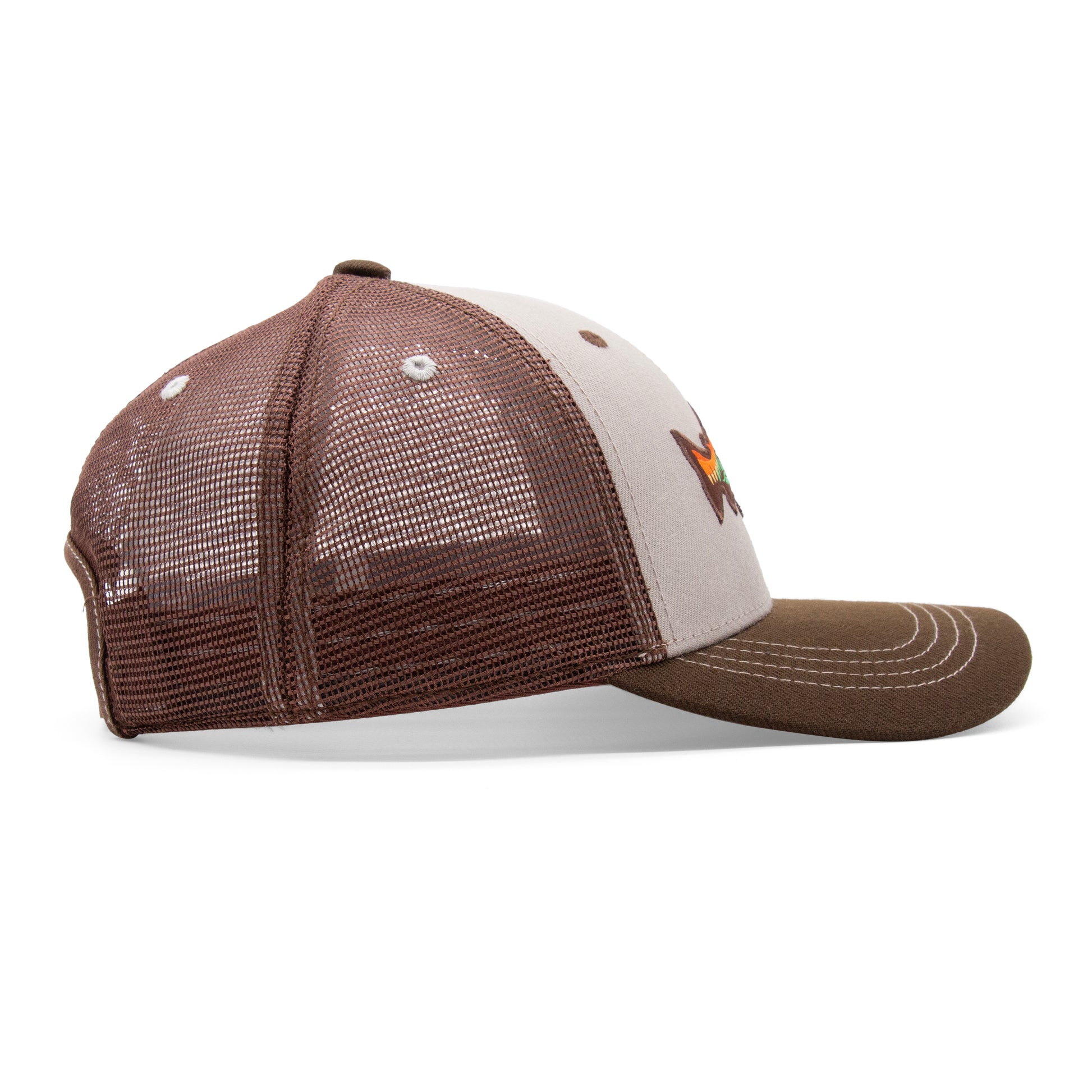 Adult Trout Stream Low Pro Curved Bill Hat - Right Side