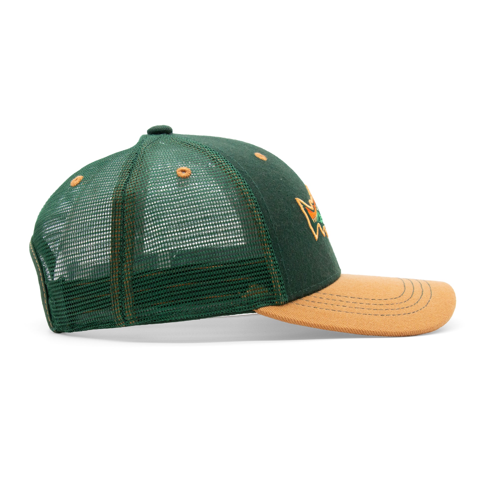 Adult Trout Stream Low Pro Curved Bill Hat - Right Side