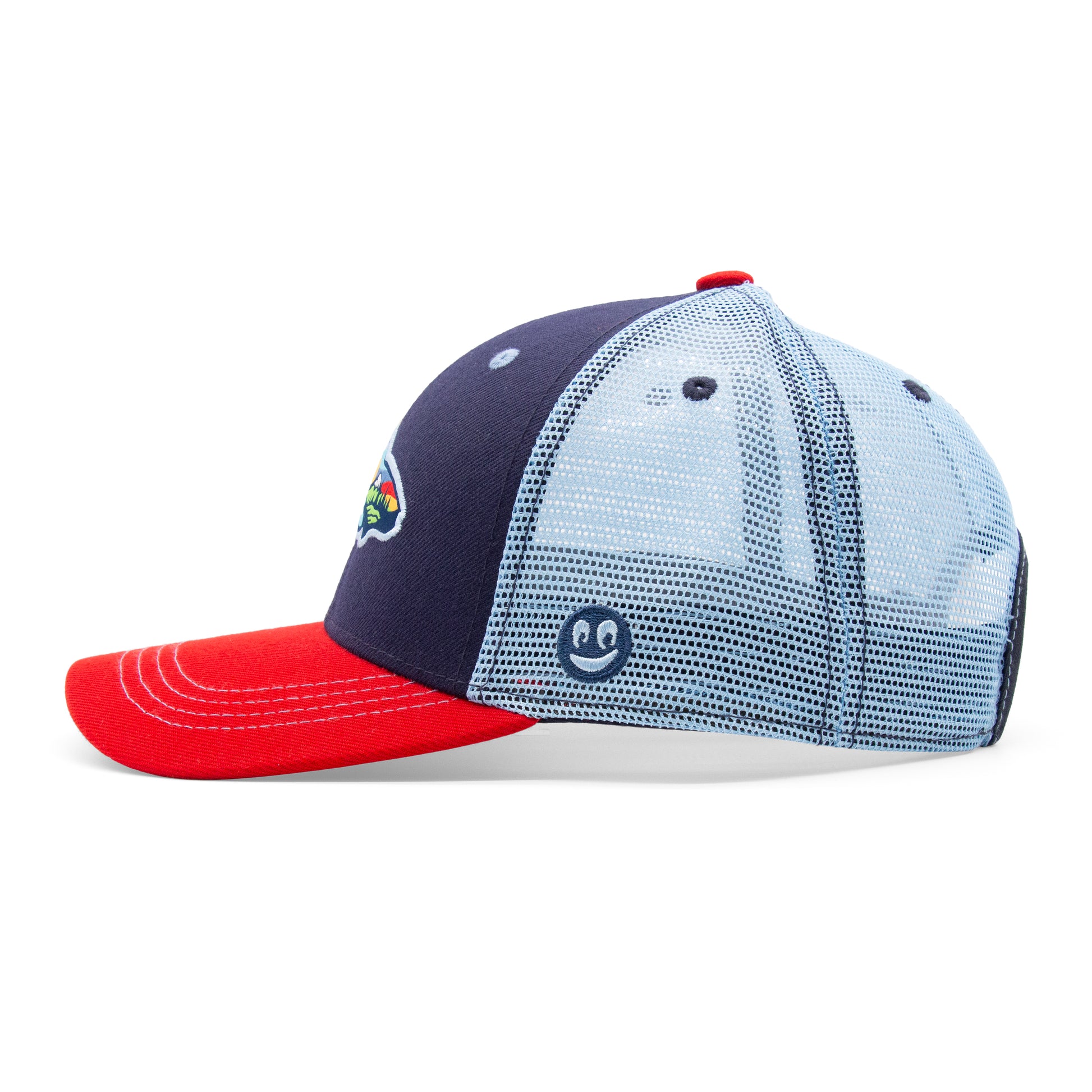 Adult Trout Stream Low Pro Curved Bill Hat - Left Side