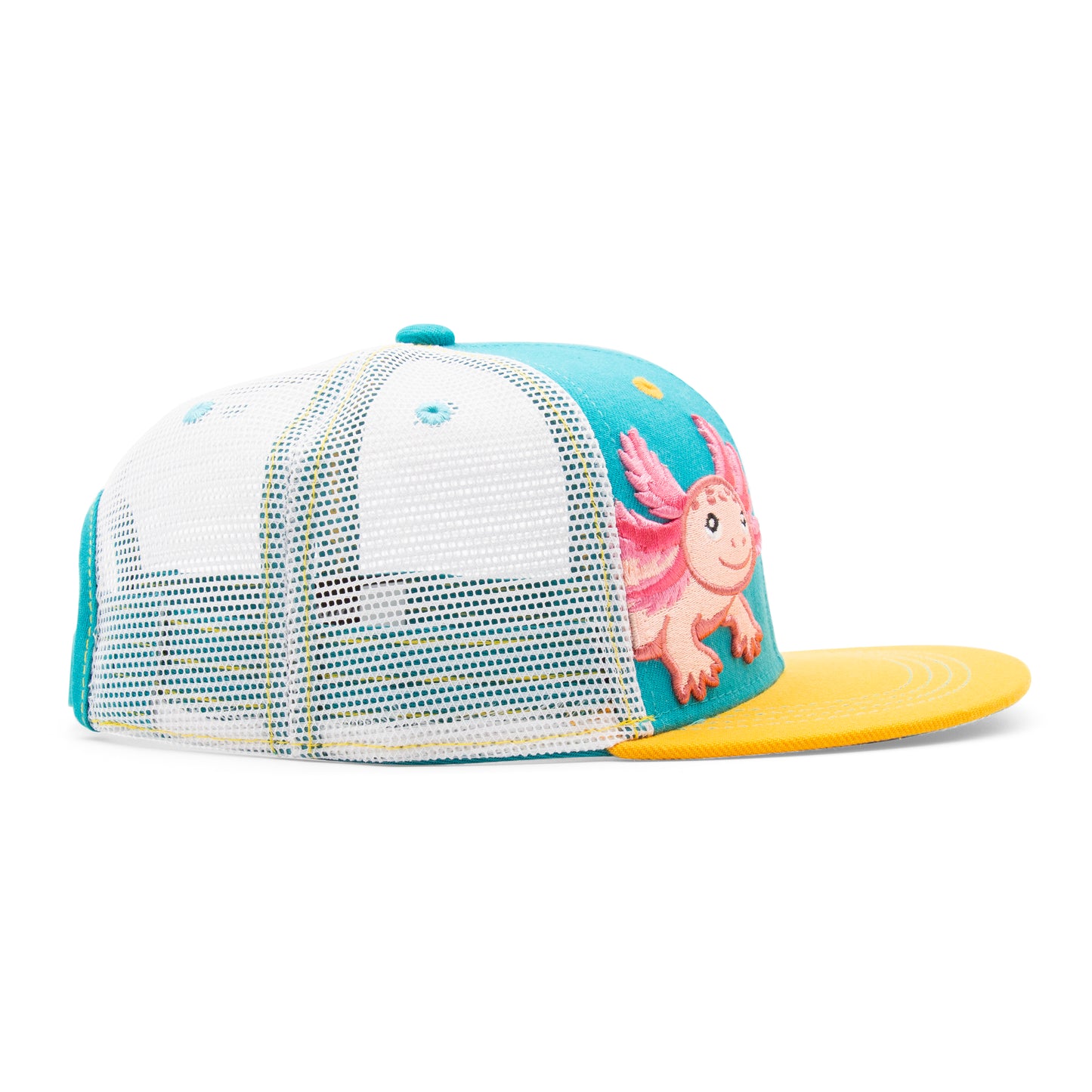 Kids Axolotl Hat - Right Side