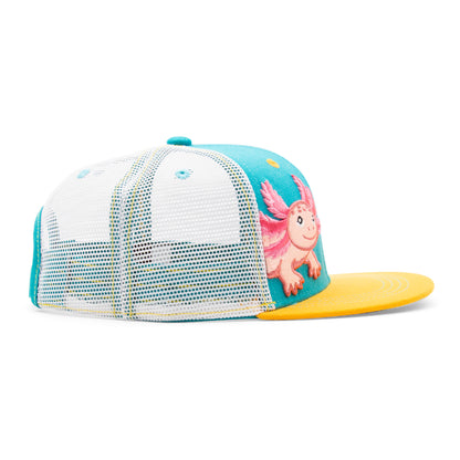 Kids Axolotl Hat - Right Side