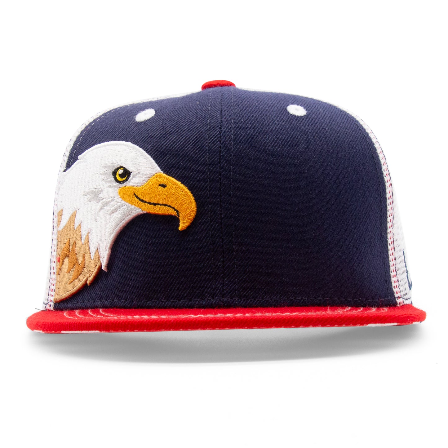 Kids Bald Eagle Hat - Front