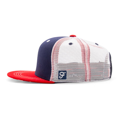 Kids Bald Eagle Hat - Left Side