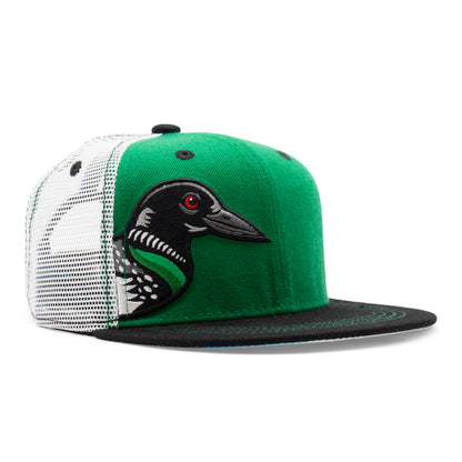 Kids Loon Flat Bill Hat - Angled