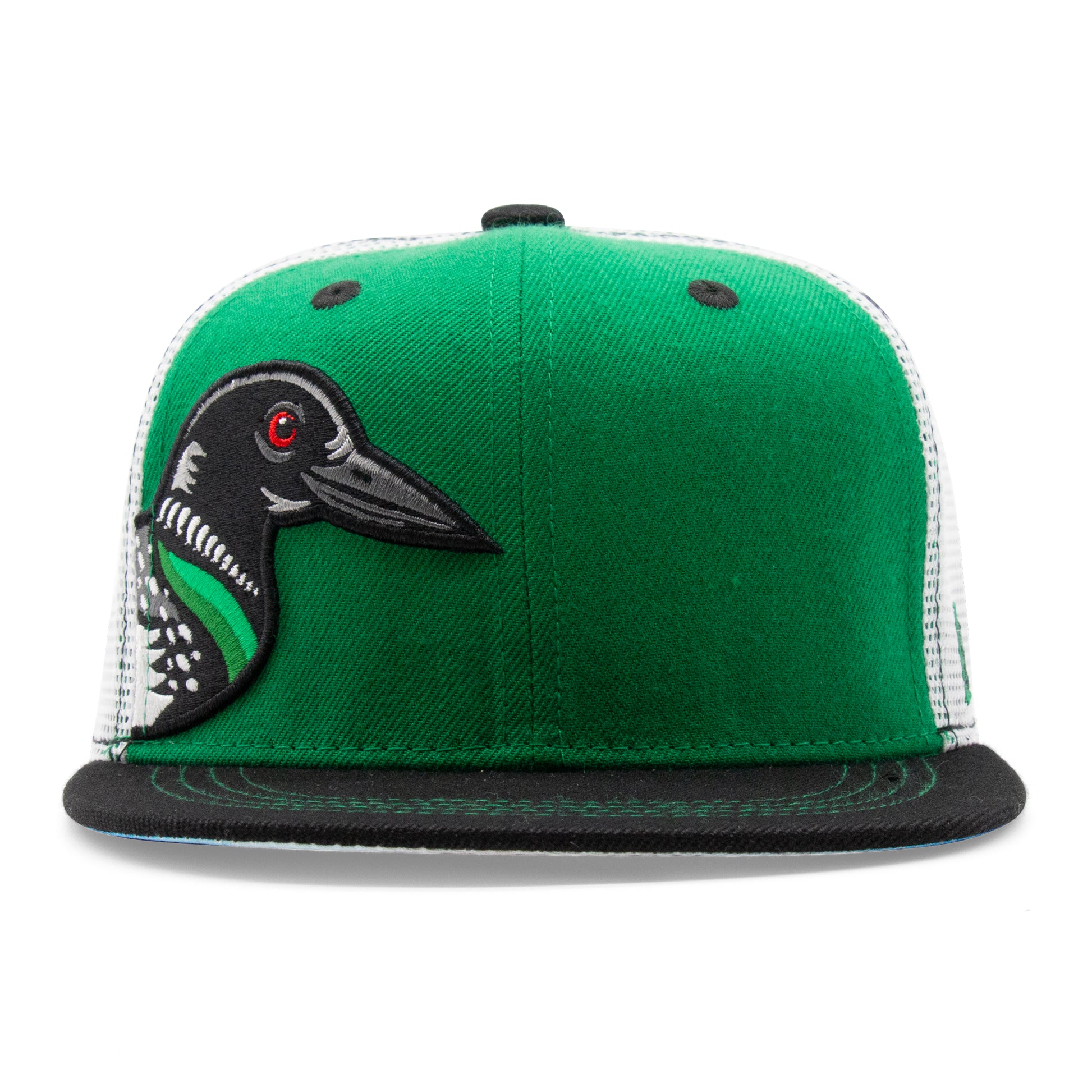 Kids Loon Flat Bill Hat - Front