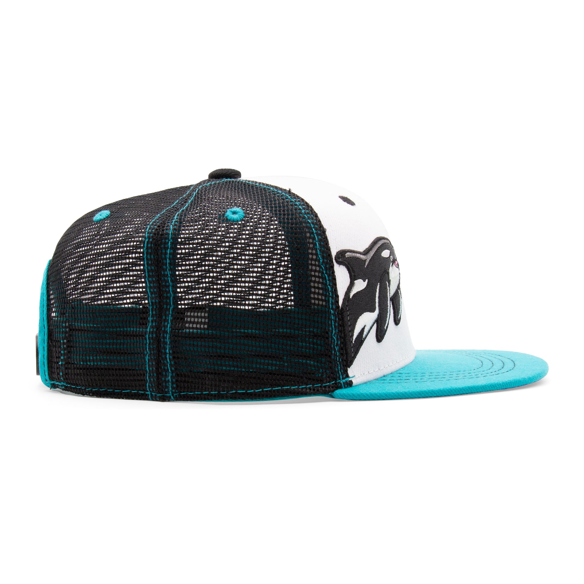 Kids Orca Hat - Left Side