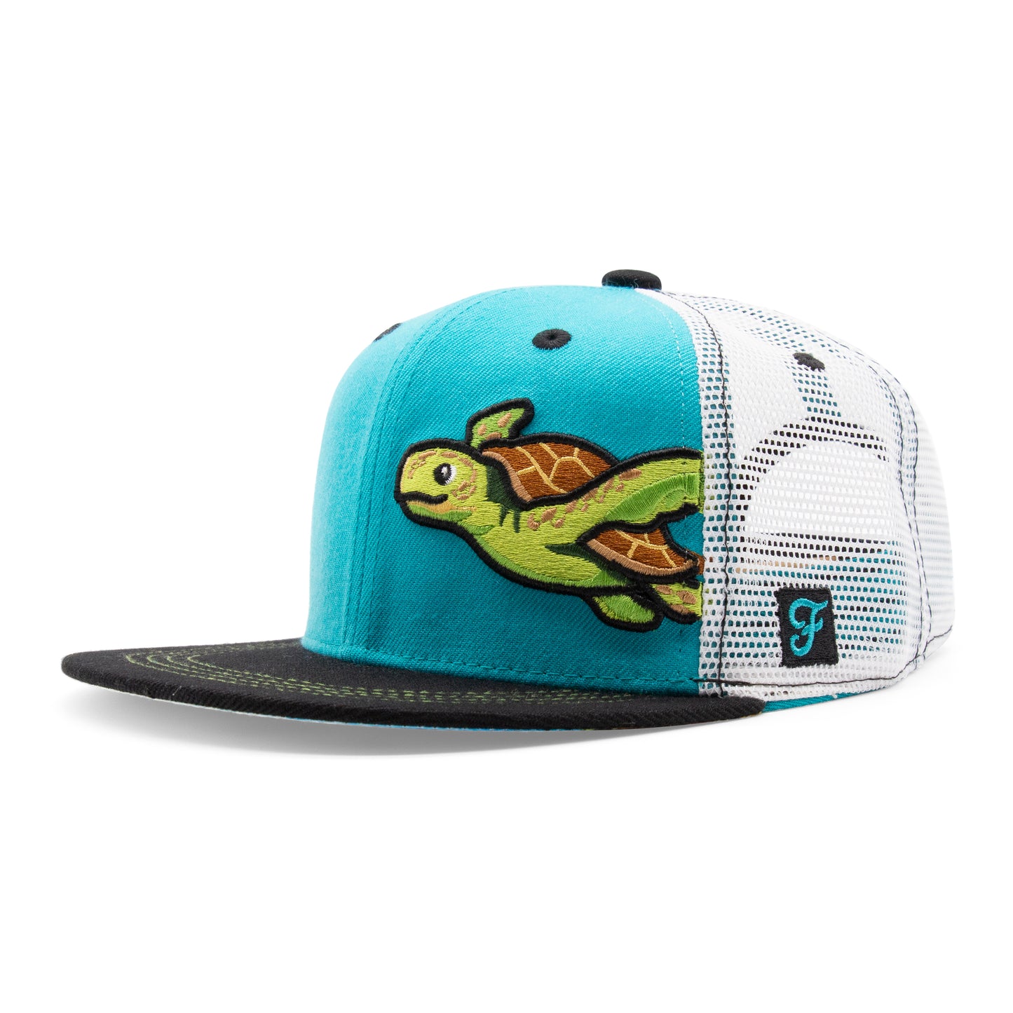 Kids Turtle Hat - Angled