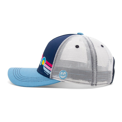 Kids Ascent Colorado Low Pro Hat royal front view