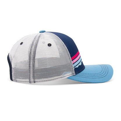 Kids Ascent Colorado Low Pro Hat royal left side view