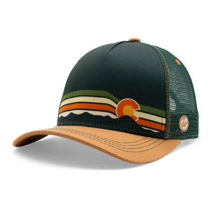 Adult Ascent Colorado Low Pro Hat royal front view