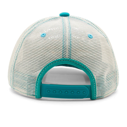 Adult Mountain Tree Tops Low Pro Hat navy left side view
