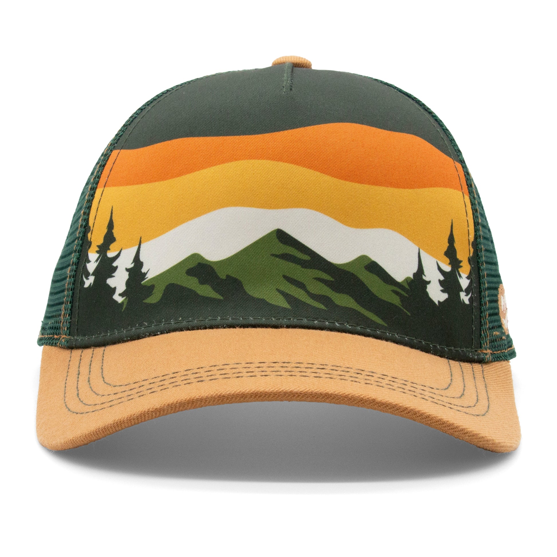 Adult Mountain Tree Tops Low Pro Hat navy extra view 8