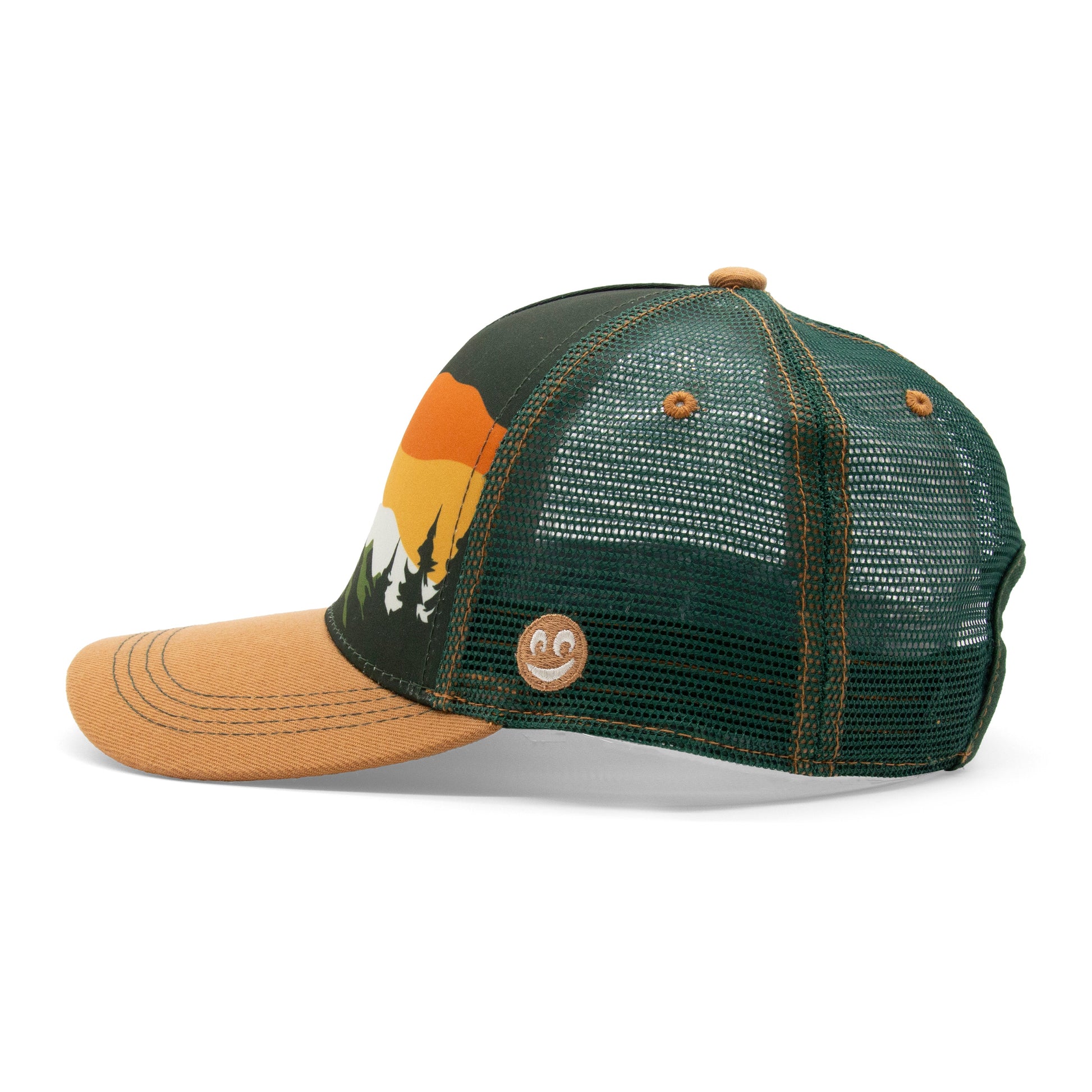 Adult Mountain Tree Tops Low Pro Hat navy extra view 10
