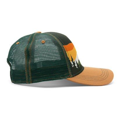 Adult Mountain Tree Tops Low Pro Hat navy extra view 11