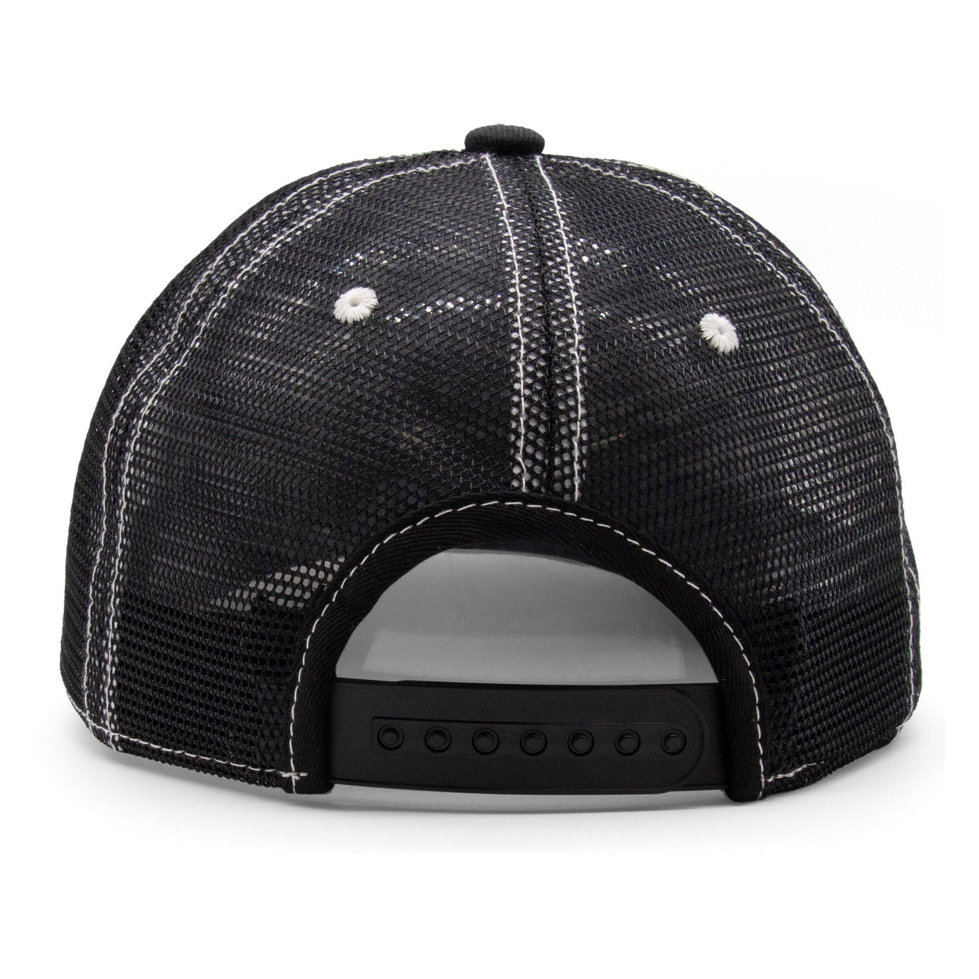 Kids Mountain Tree Tops Curved Bill Hat black extra view 9