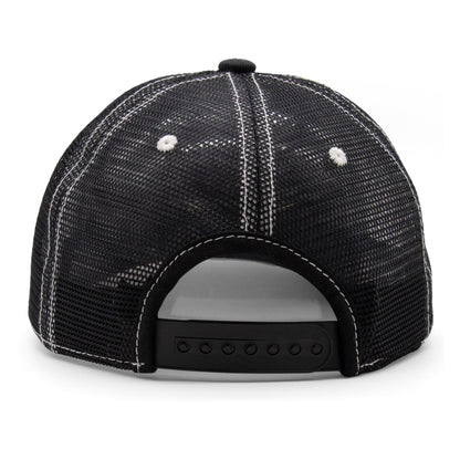 Kids Mountain Tree Tops Curved Bill Hat black extra view 9