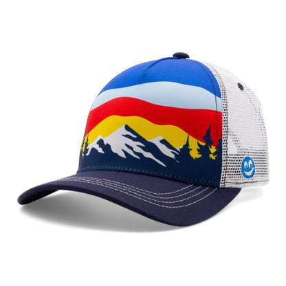 Adult Mountain Tree Tops Low Pro Hat navy extra view 14