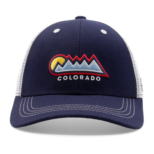 Adult Sun Ridge Colorado Low Pro Hat navy front view