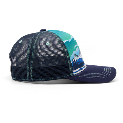 Women's Winter Strokes Low Pro Hat royal angled back view
