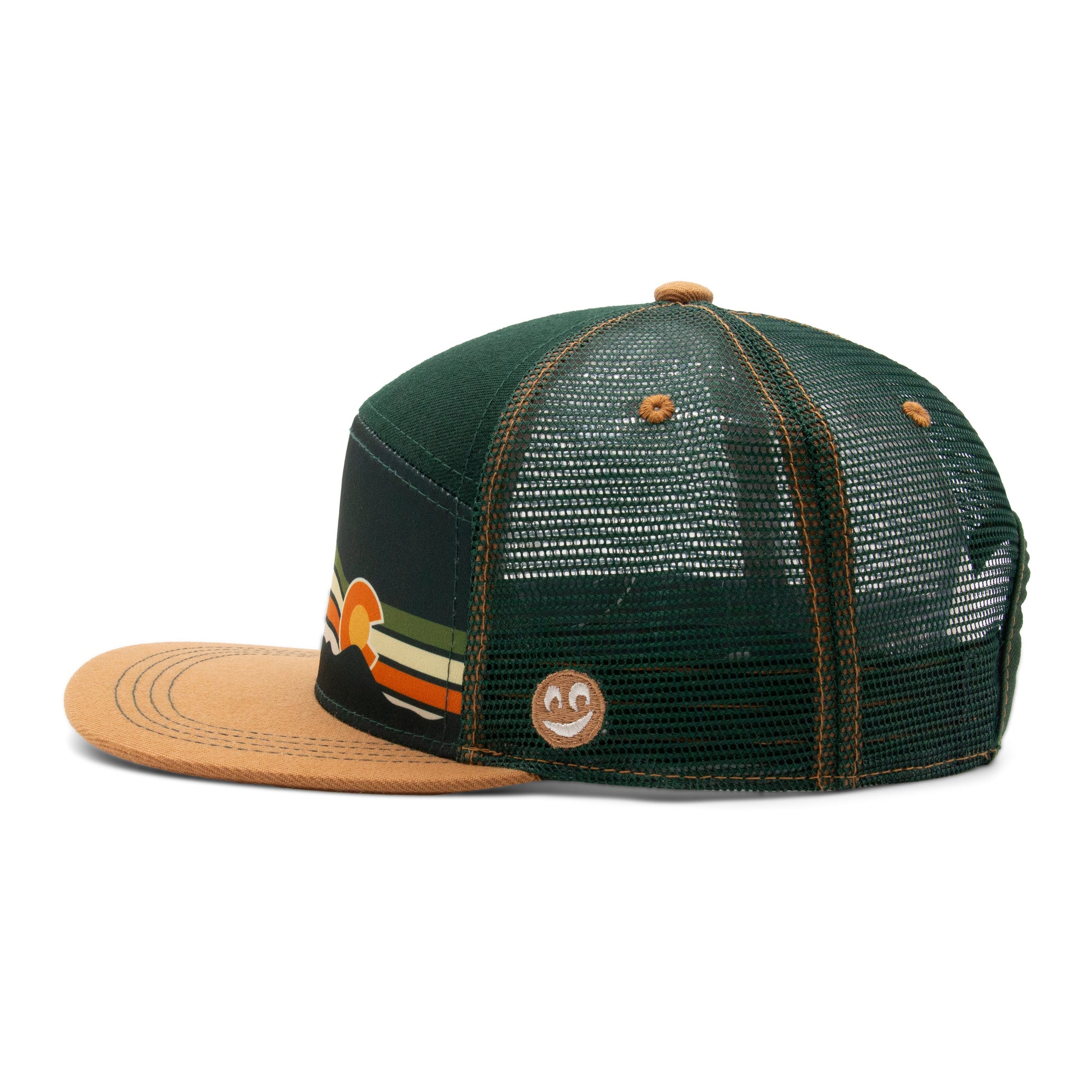 Adult Ascent Colorado Camper Hat royal angled back view