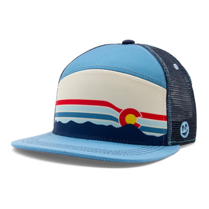 Adult Ascent Colorado Camper Hat turqouise front view