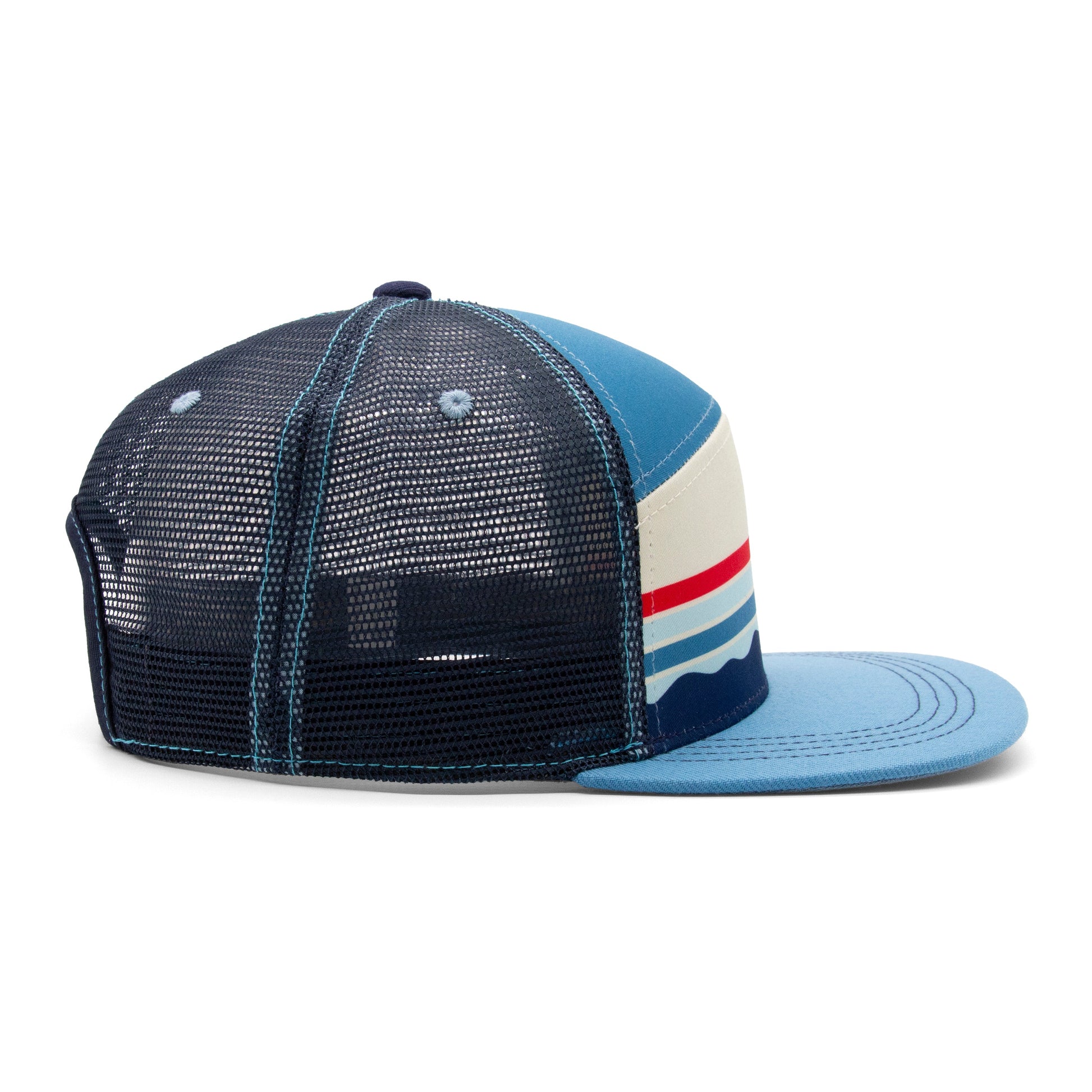 Adult Ascent Colorado Camper Hat royal left side view