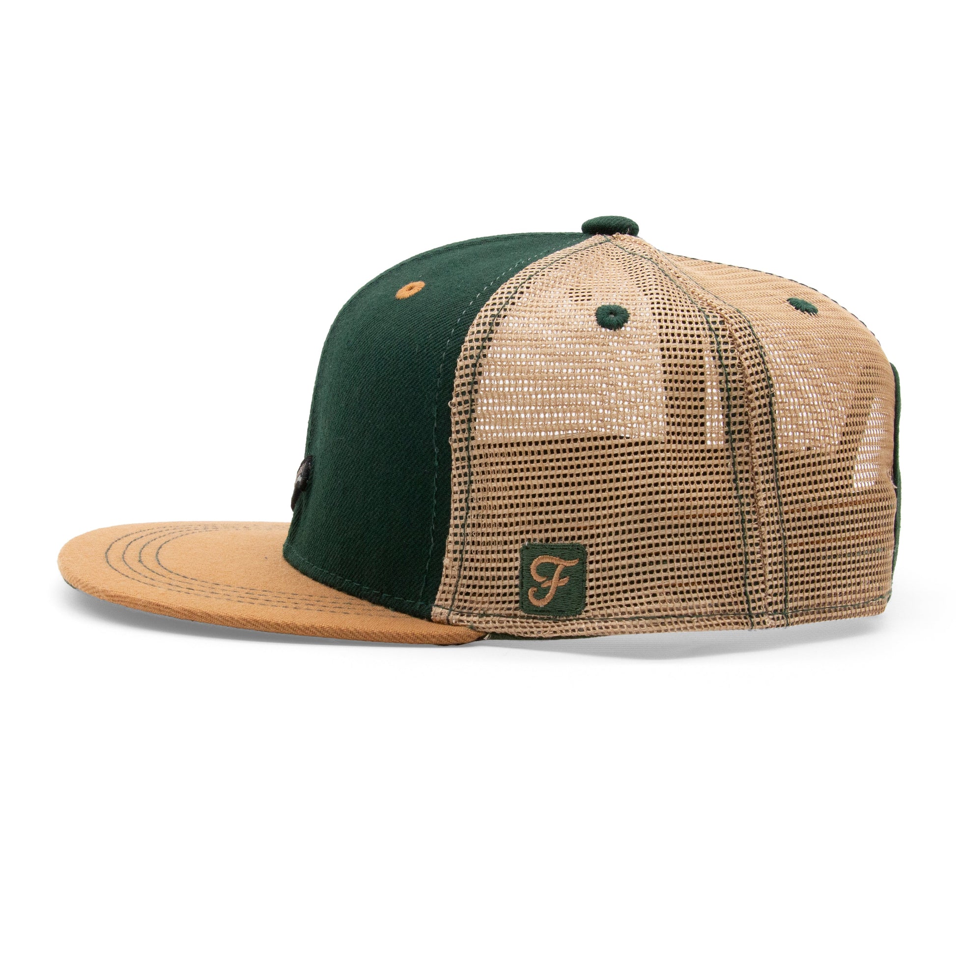 Kids Elephant Flat Bill Hat royal right side view
