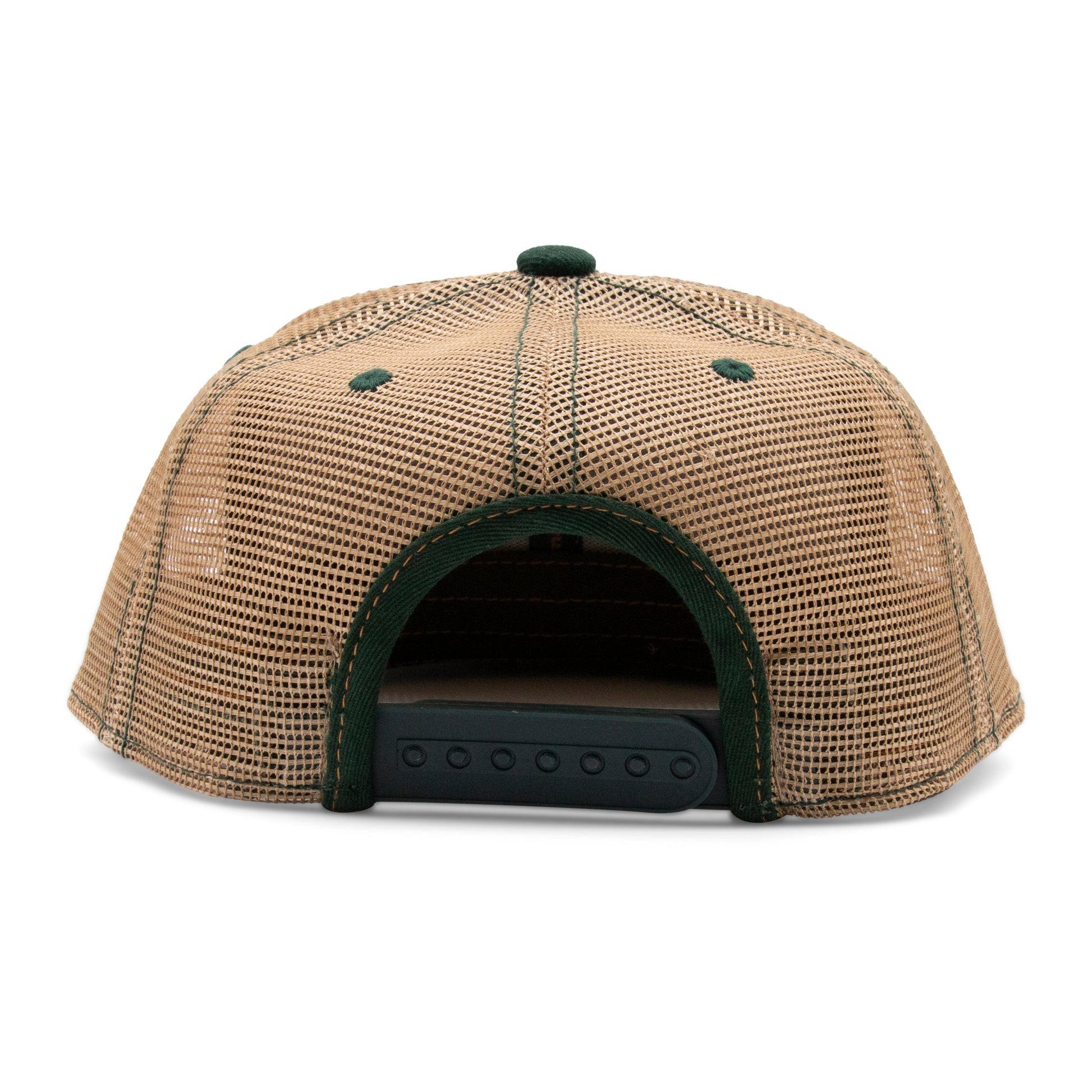 Kids Elephant Flat Bill Hat royal back view