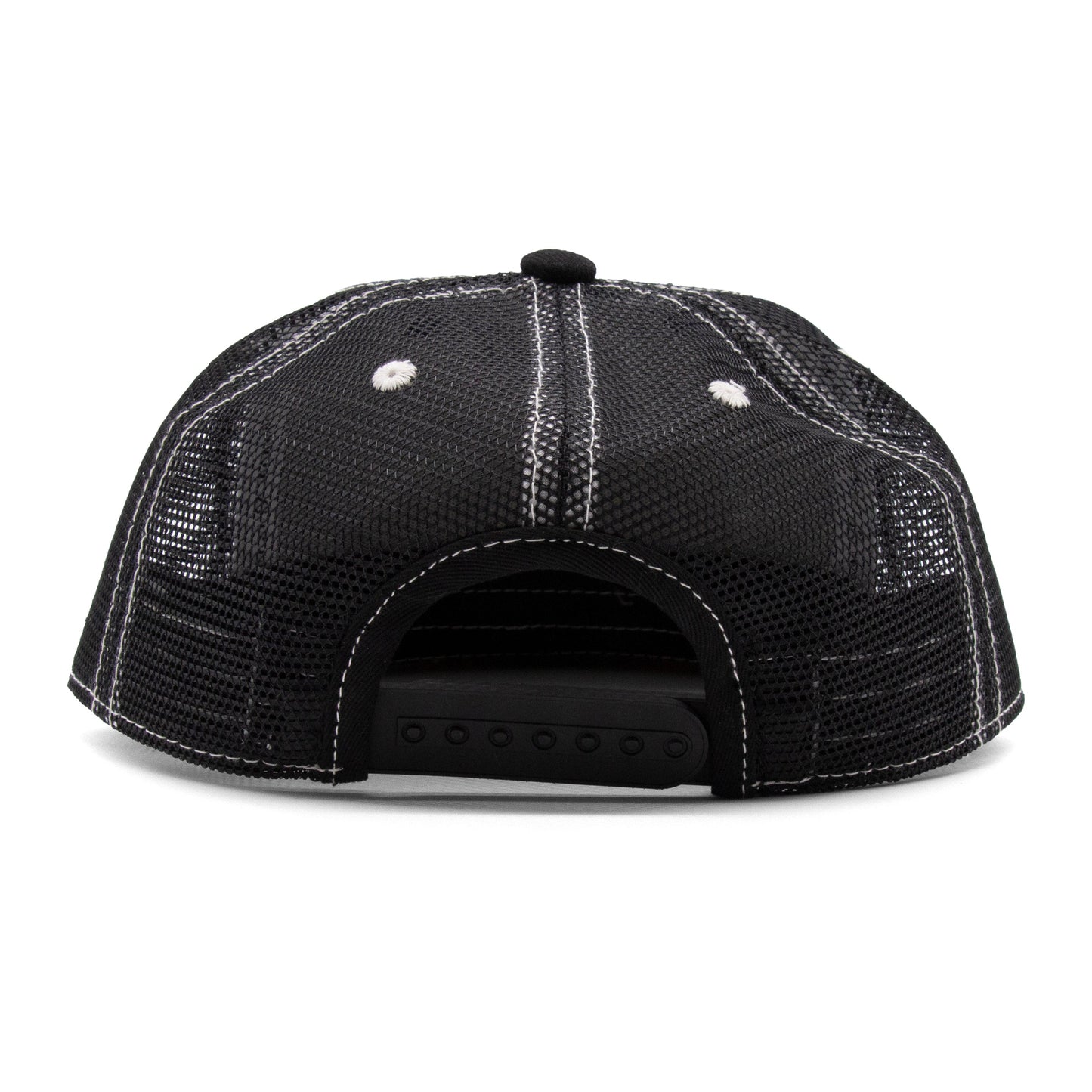 Kids Penguin Flat Bill Hat royal back view