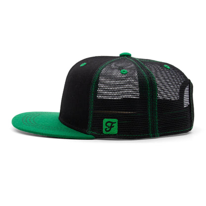 Adult Trex Flat Bill Hat royal right side view
