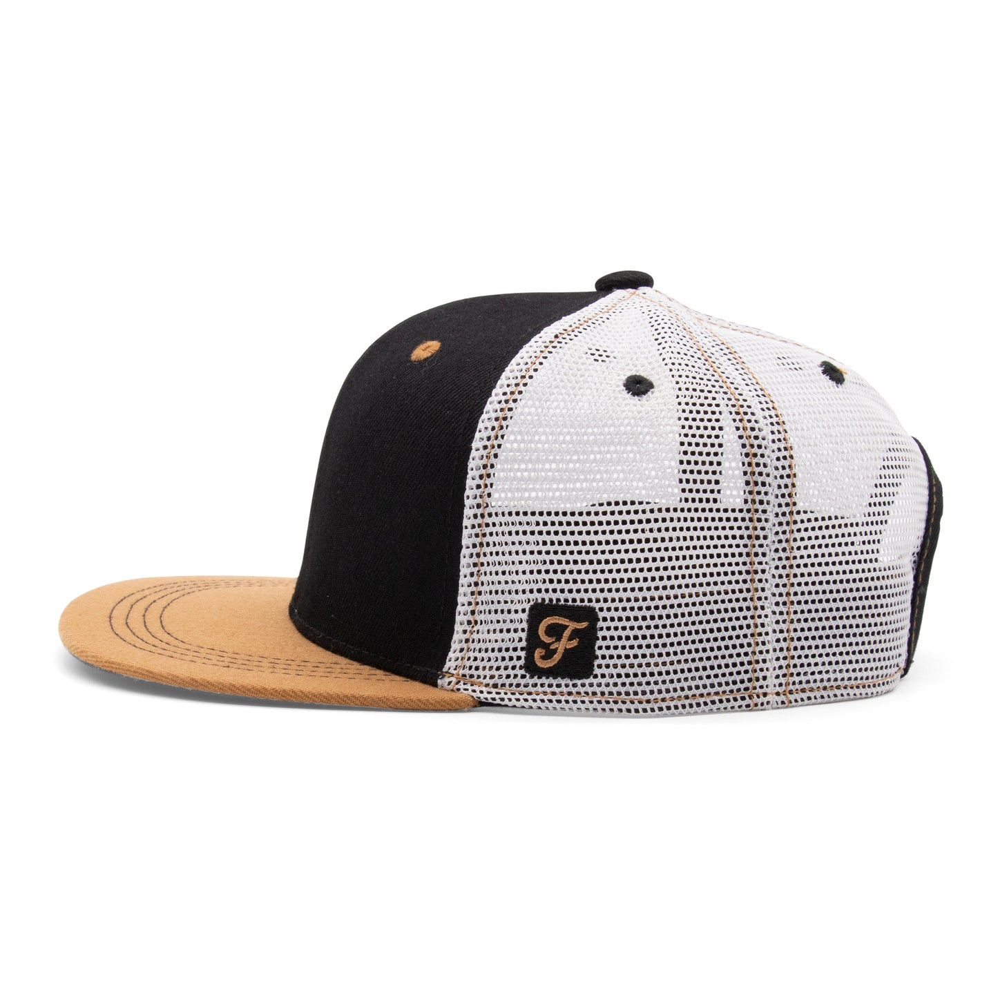Kids Tiger Flat Bill Hat royal right side view