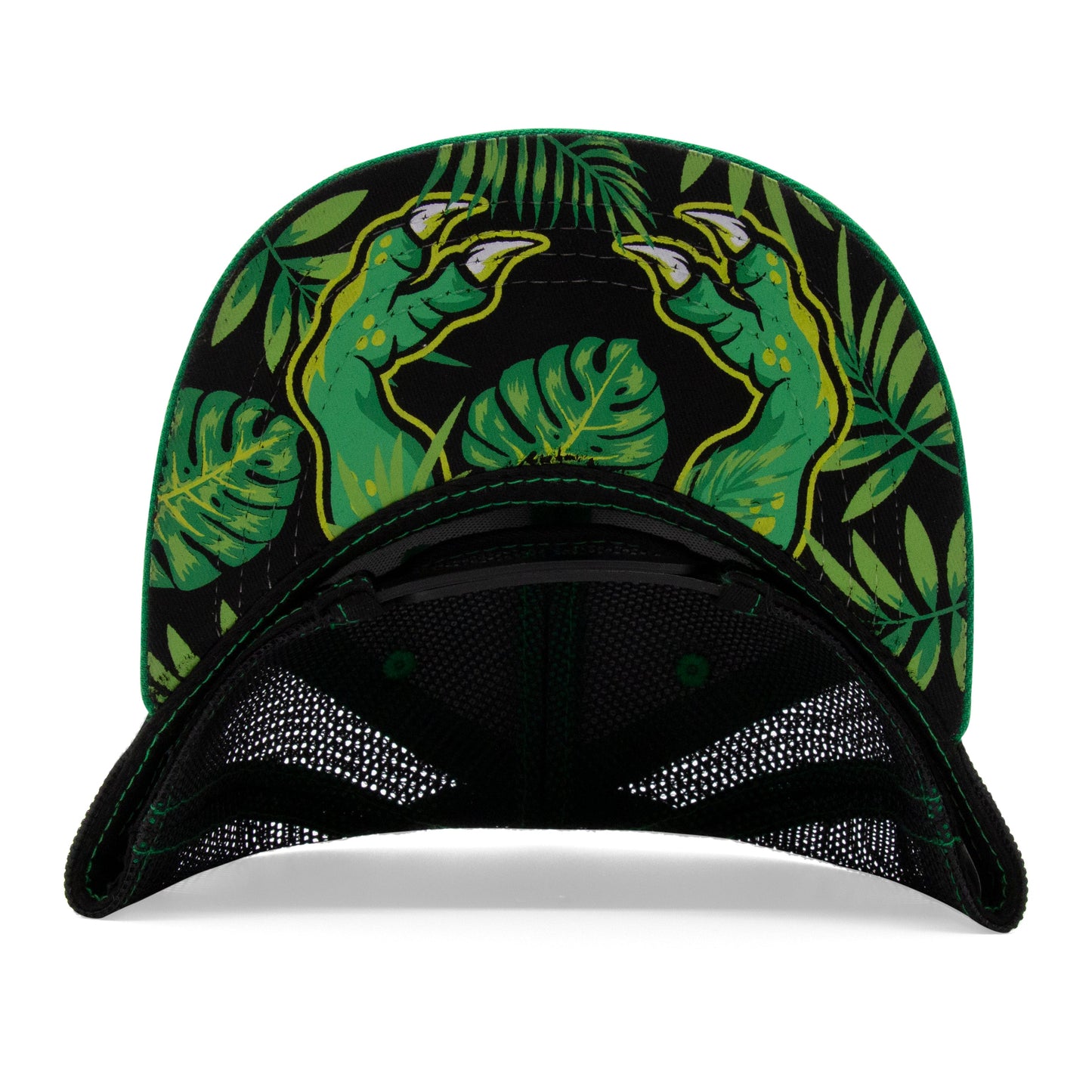 Adult Trex Flat Bill Hat royal under-brim view
