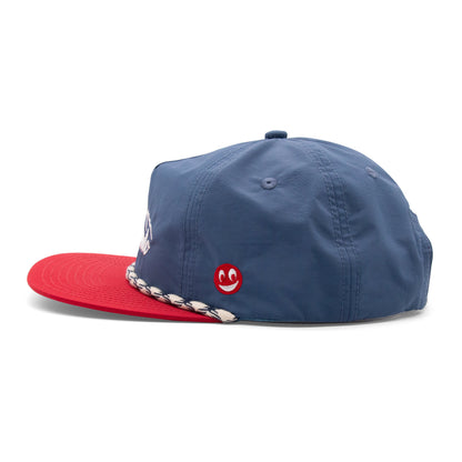 Kids Colorado Mountain Peaks Rope Hat green front view