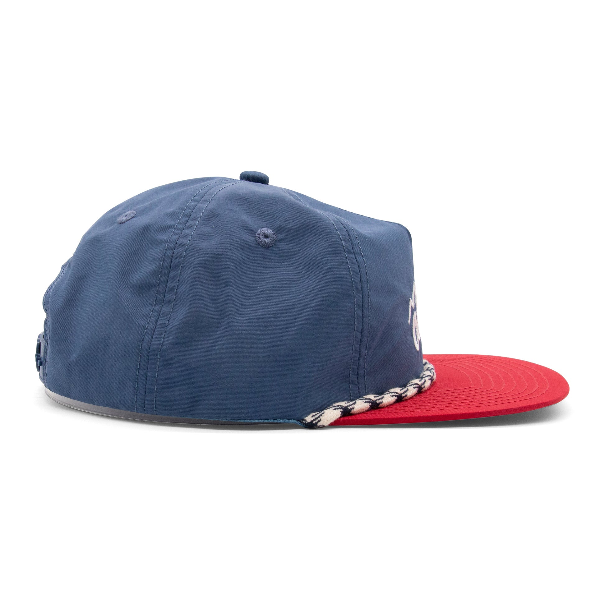Kids Colorado Mountain Peaks Rope Hat green left side view