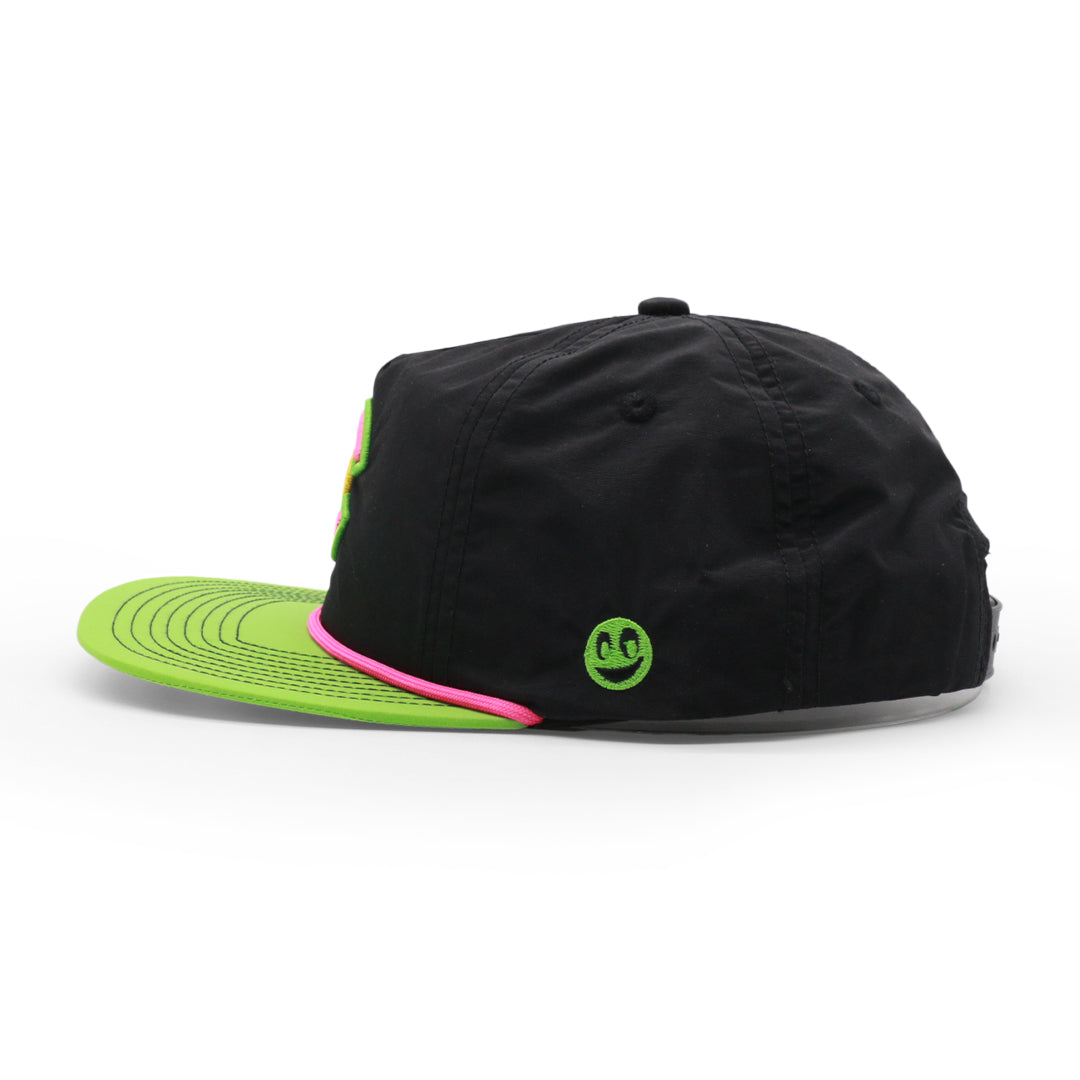 Kids Colorado Open C Rope Hat green left side view