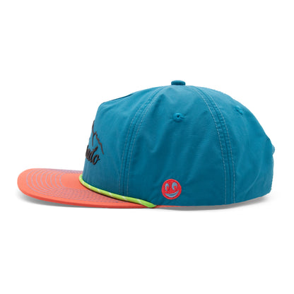 Adult Colorado Mountain Peaks Rope Hat green extra view 11