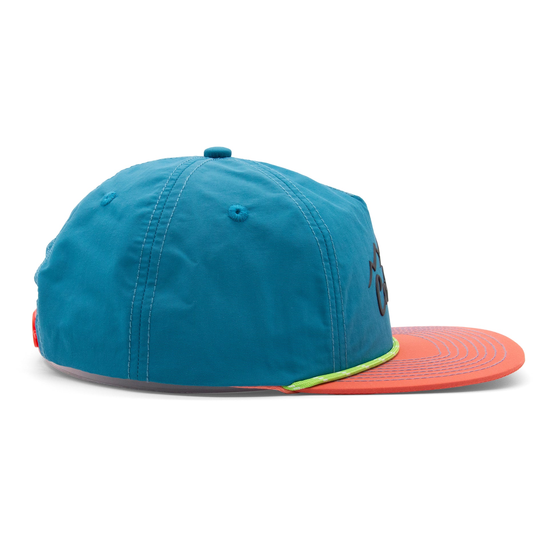 Adult Colorado Mountain Peaks Rope Hat green extra view 10