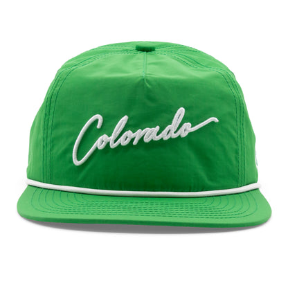 Adult Colorado Script Rope Hat turqouise extra view 7